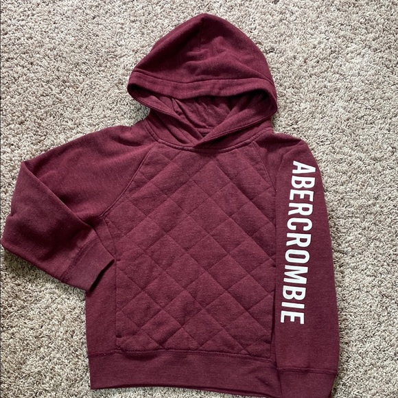 Abercrombie Kids size 7/8 Quilted Front Hoodie - Picture 1 of 5